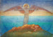 Rakkaus, yön lohduttaja - Phoebe Anna Traquair — näkymä teoksesta