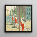 Piazza di San Marco - Maurice Prendergast — kehystetty taideteos seinällä