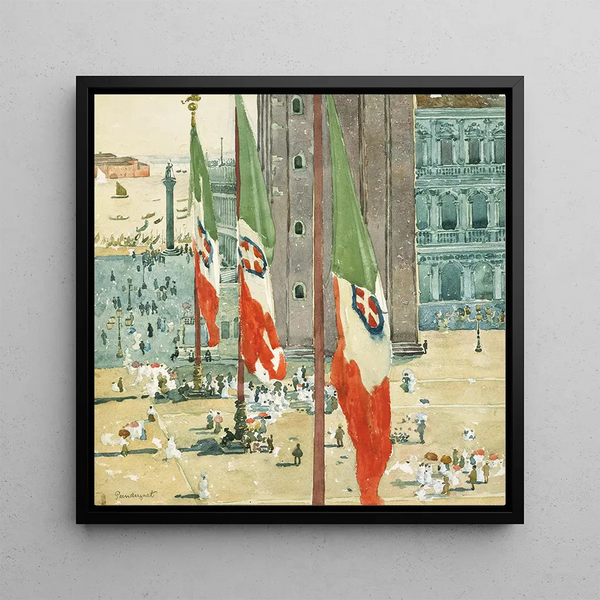 Piazza di San Marco - Maurice Prendergast