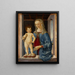 Vierge à l'Enfant - Piermatteo d'Amelia — kehystetty taideteos seinällä