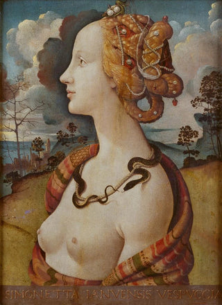 Piero di Cosimo - Portrait de femme dit de Simonetta Vespucci.webp