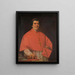 Le Cardinal Thomas Gousset - Pierre-Adhémar Marquant-Vogel — kehystetty taideteos seinällä