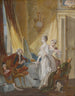 Le lever - Pierre-Antoine Baudouin — näkymä teoksesta