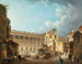 Le dégagement de la colonnade du Louvre lors de la démolition des ruines de l'Hôtel du Petit Bourbon - Pierre-Antoine Demachy — näkymä teoksesta