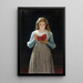 Ophelia - Pierre-Auguste Cot — kehystetty taideteos seinällä