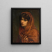 Portrait d'une fille - Pierre-Auguste Cot — kehystetty taideteos seinällä