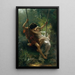 Le Printemps - Pierre-Auguste Cot — kehystetty taideteos seinällä