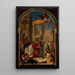 Procession de saint Charles Borromée pendant la peste de Milan - Pierre-Auguste Pichon — kehystetty taideteos seinällä