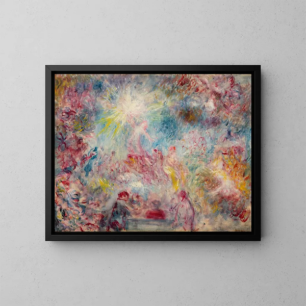 Allégorie rose - Pierre-Auguste Renoir — kehystetty taideteos seinällä