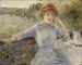 Alphonsine Fournaise - Pierre-Auguste Renoir — näkymä teoksesta