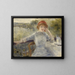 Alphonsine Fournaise - Pierre-Auguste Renoir — kehystetty taideteos seinällä