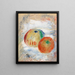 Apples Pommes - Pierre-Auguste Renoir — kehystetty taideteos seinällä