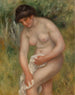 Baigneuse se séchant - Pierre-Auguste Renoir — näkymä teoksesta