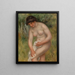Baigneuse se séchant - Pierre-Auguste Renoir — kehystetty taideteos seinällä