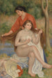 Baigneuse et servante La Toilette de la baigneuse - Pierre-Auguste Renoir — näkymä teoksesta