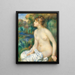Baigneur - Pierre-Auguste Renoir — kehystetty taideteos seinällä