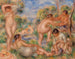 Ryhmä uimarit - Pierre-Auguste Renoir — näkymä teoksesta
