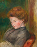 Buste de femme - Pierre-Auguste Renoir — näkymä teoksesta