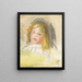 Enfant aux cheveux blonds - Pierre-Auguste Renoir — kehystetty taideteos seinällä