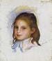Lasten maalaus ruskeat hiukset - Pierre-Auguste Renoir — näkymä teoksesta