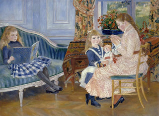 L'Après-midi des enfants à Wargemont - Pierre-Auguste Renoir — näkymä teoksesta