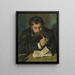 Claude Monet - Pierre-Auguste Renoir — kehystetty taideteos seinällä