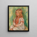 Claude Renoir - Pierre-Auguste Renoir — kehystetty taideteos seinällä
