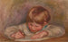 Claude Renoirin maalaus kirjoittamassa - Pierre-Auguste Renoir — näkymä teoksesta