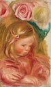 Coco dans les roses - Pierre-Auguste Renoir — näkymä teoksesta