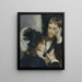 Conversation - Pierre-Auguste Renoir — kehystetty taideteos seinällä