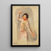 Danseuse aux castagnettes - Pierre-Auguste Renoir — kehystetty taideteos seinällä
