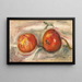 Kaksi omenaa - Pierre-Auguste Renoir — kehystetty taideteos seinällä
