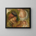 Naisstudies - Pierre-Auguste Renoir — kehystetty taideteos seinällä