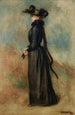 Femme en promenade - Pierre-Auguste Renoir — näkymä teoksesta