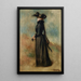 Femme en promenade - Pierre-Auguste Renoir — kehystetty taideteos seinällä