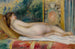 Naisten alaston maalaus makuulla - Pierre-Auguste Renoir — näkymä teoksesta