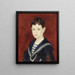 Fernand Halphen en garçon - Pierre-Auguste Renoir — kehystetty taideteos seinällä