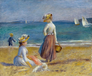 PierreAuguste Renoir - Figures on the Beach.webp