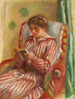 Gabrielle lisant - Pierre-Auguste Renoir — näkymä teoksesta