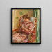 Gabrielle lisant - Pierre-Auguste Renoir — kehystetty taideteos seinällä