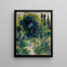 Jardin - Pierre-Auguste Renoir — kehystetty taideteos seinällä