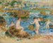 Pojat alasti kallioilla, Guernsey - Pierre-Auguste Renoir — näkymä teoksesta