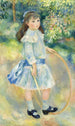 Fille au cerceau - Pierre-Auguste Renoir — näkymä teoksesta