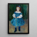 Fille à la corde à sauter Portrait de Delphine Legrand - Pierre-Auguste Renoir — kehystetty taideteos seinällä