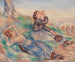 Sadonkorjaajat - Pierre-Auguste Renoir — näkymä teoksesta