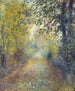 Metsissä - Pierre-Auguste Renoir — näkymä teoksesta
