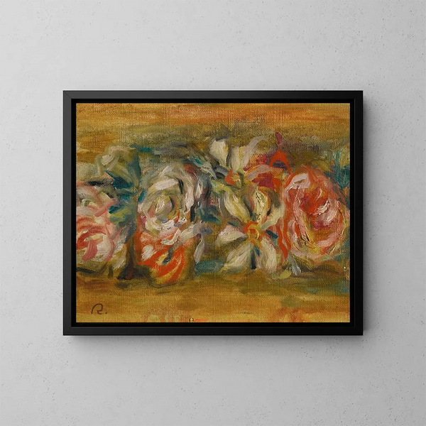 Jet de fleurs - Pierre-Auguste Renoir — kehystetty taideteos seinällä
