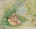 Nuoret naiset puutarhassa - Pierre-Auguste Renoir — näkymä teoksesta