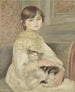 Julie Manet - Pierre-Auguste Renoir — näkymä teoksesta