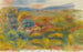 La Colline rouge - Pierre-Auguste Renoir — näkymä teoksesta